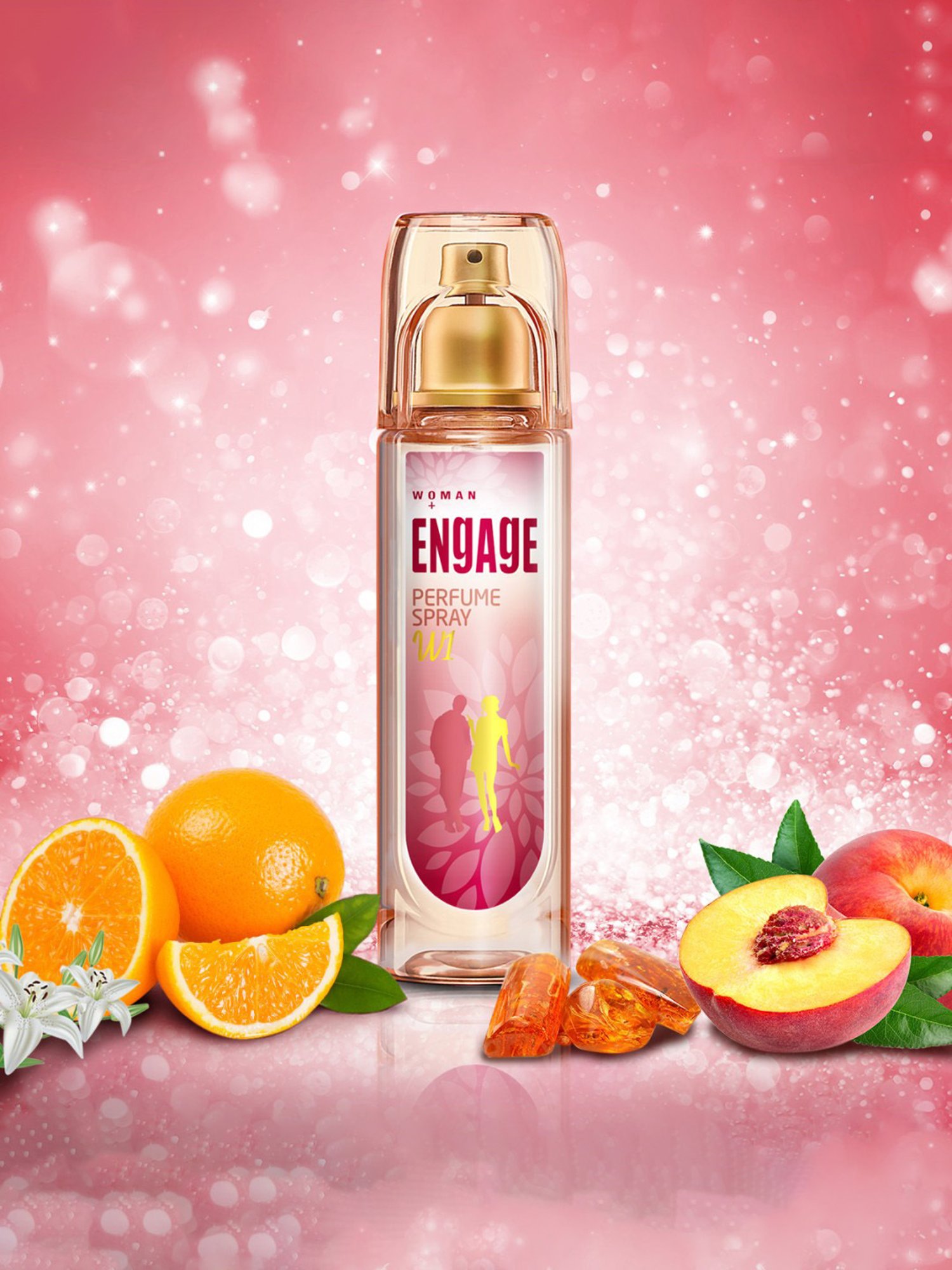 Engage W1 Perfume Spray for Women - 120 ml