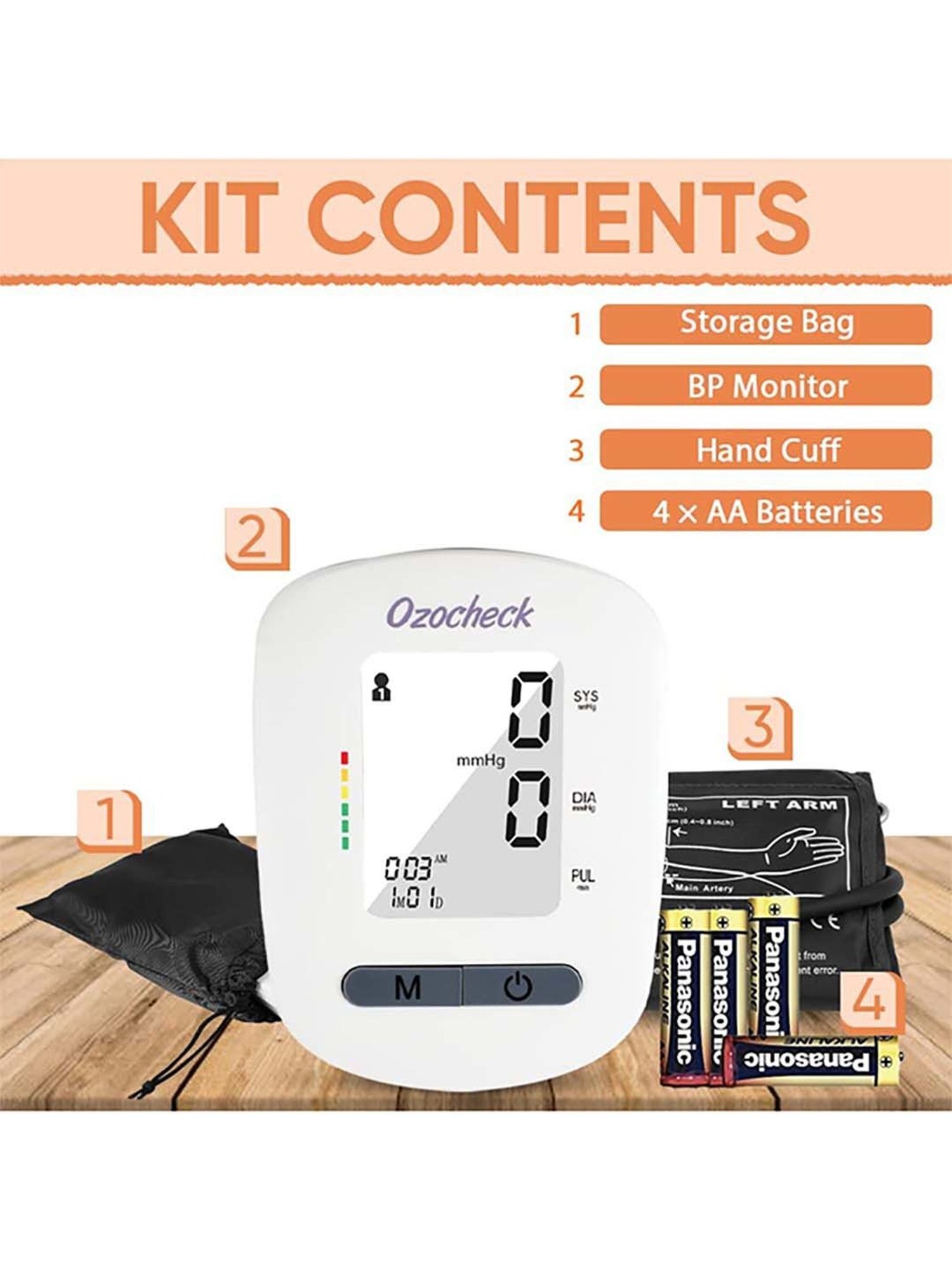 Accusure Simple Glucometer machine With 25 Test Strips (Black)