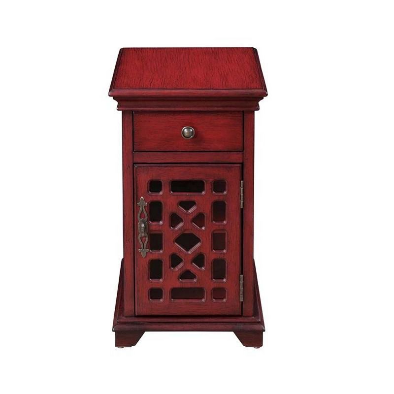 Coast to Coast One Drawer One Door Chairside Cabinet