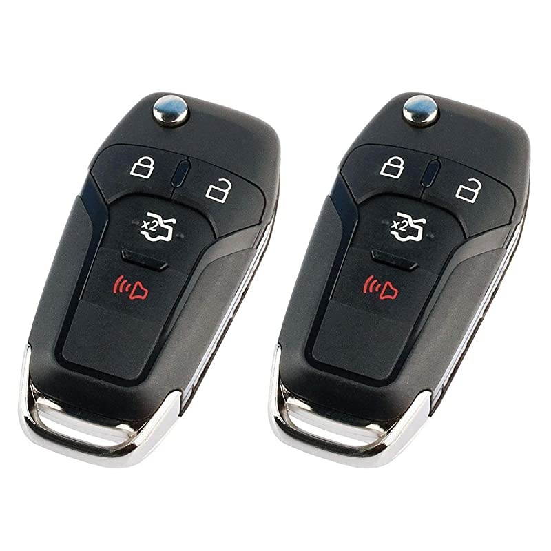 Flip Key for 013 014 015 016 Ford Fusion Keyless Entry Remote Fob N5FA08TAA 164R7986