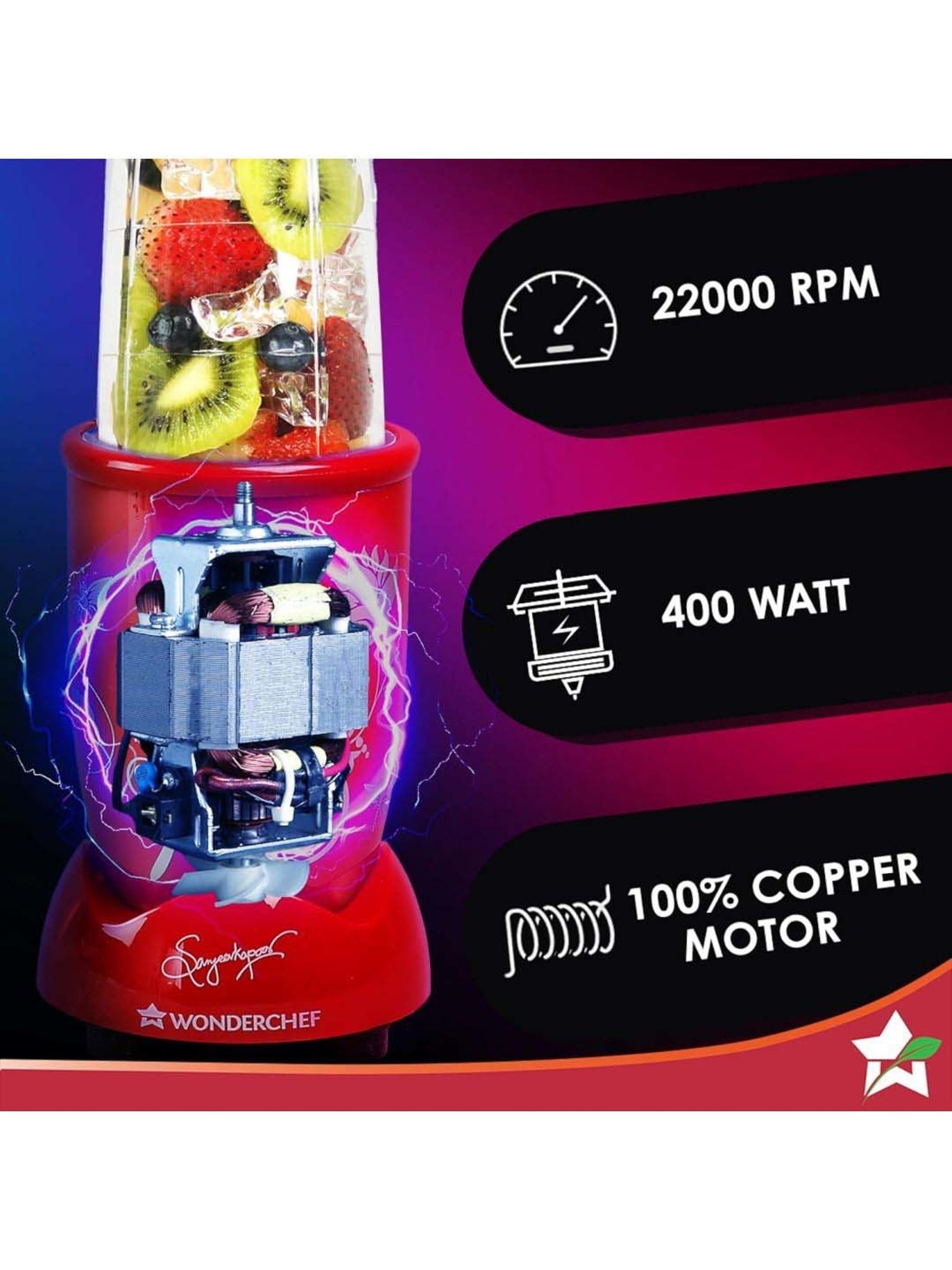 BLACK+DECKER BXCJ0101IN Citrus Juicer 30 Watt 1L (White)