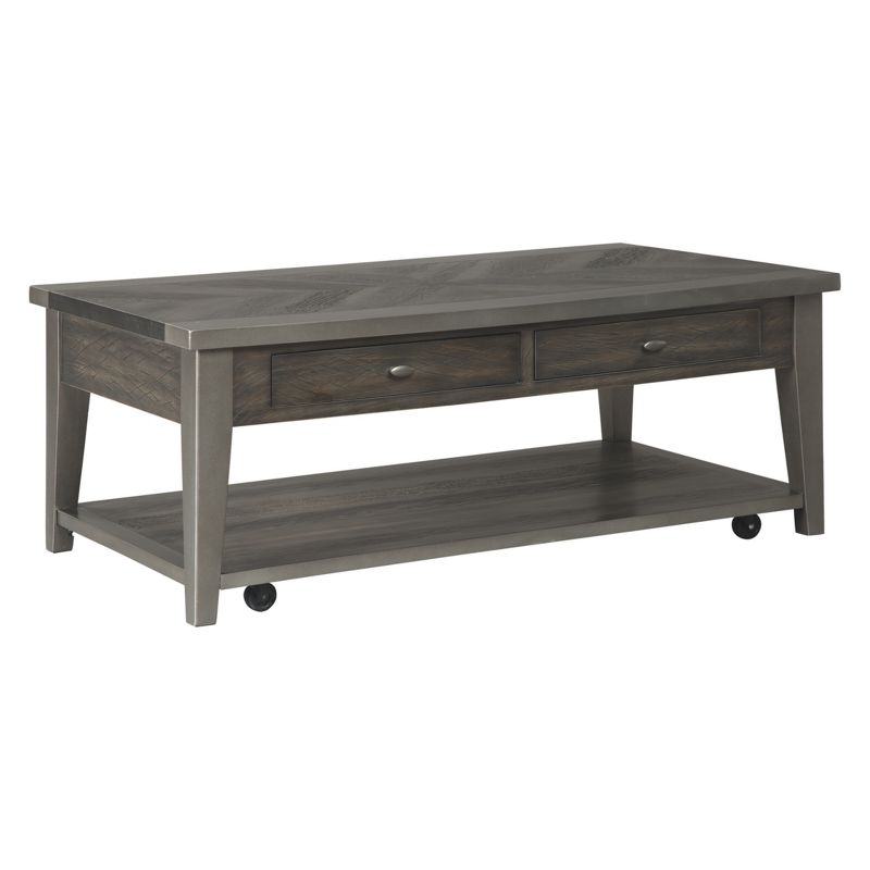 Branbury Rectangular Cocktail Table Gray - Signature Design by Ashley