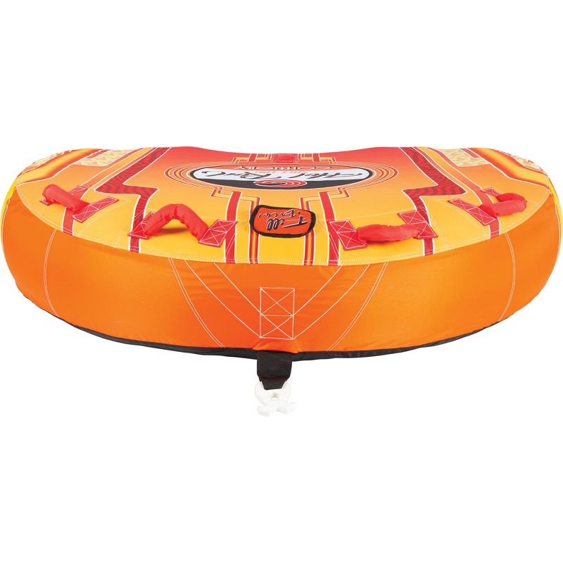 CWB Hot Rod Soft Top Ultra-Plush Inflatable 1 Person Boating Deck Tube, Blue