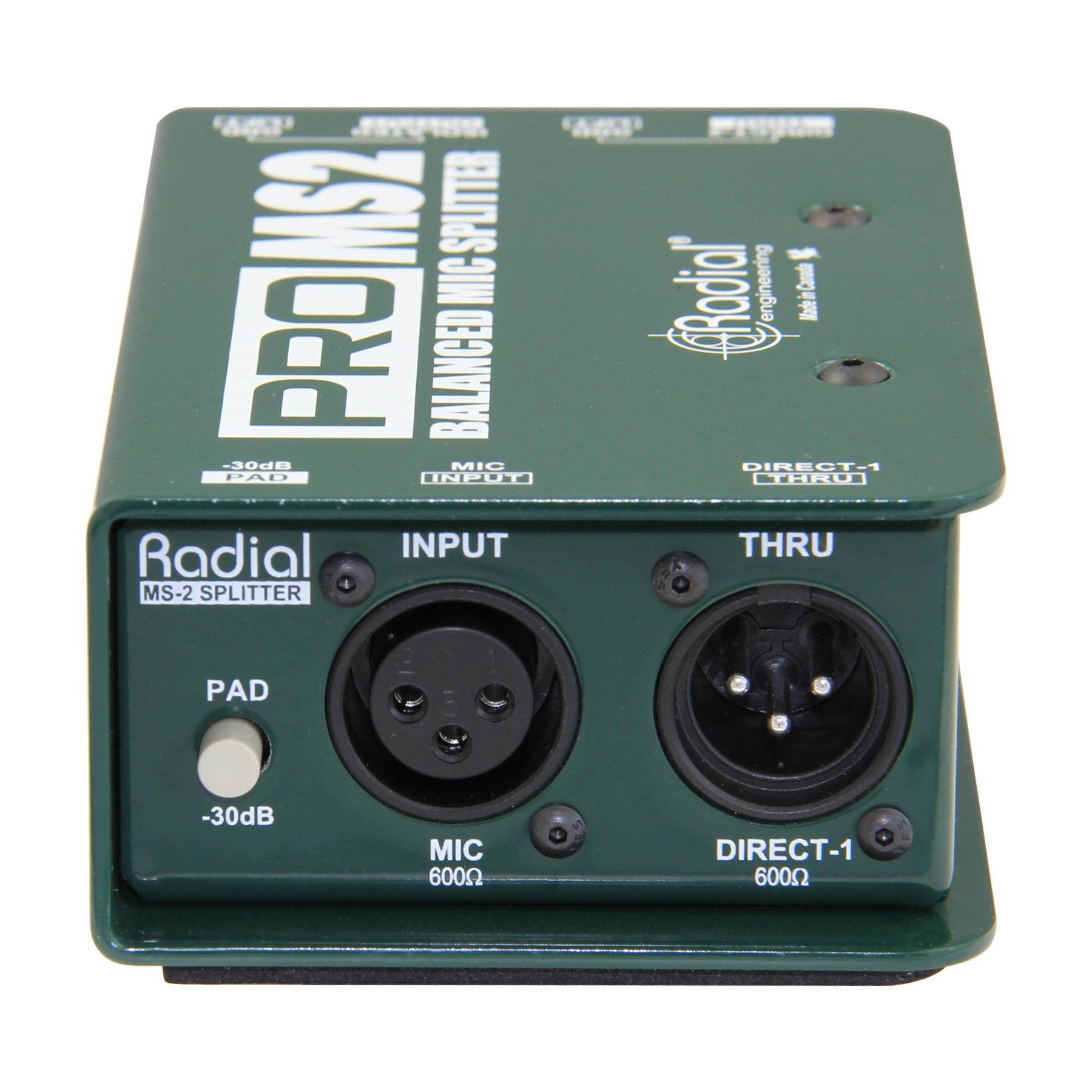 Radial Engineering PromS2 Passive Microphone Splitter