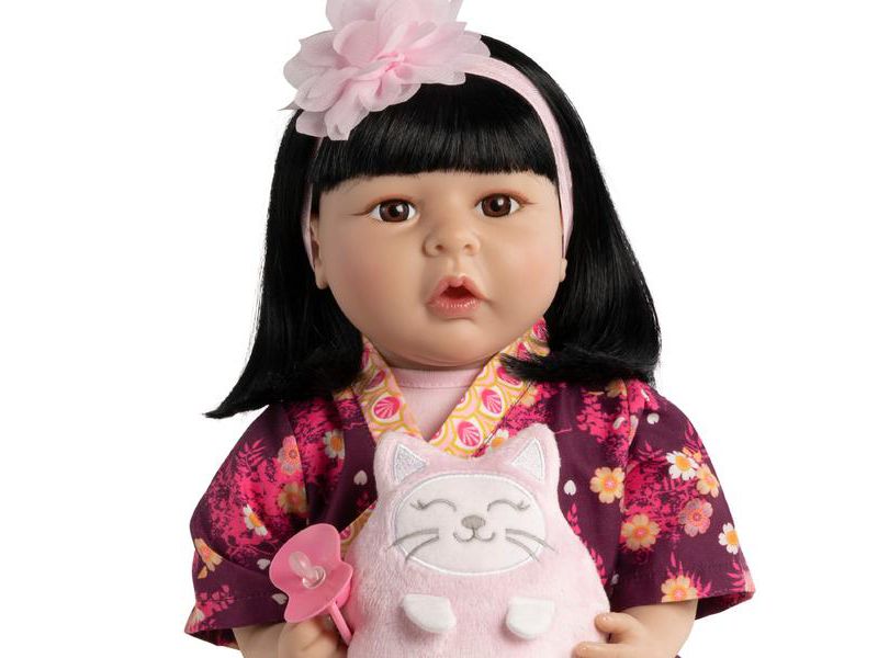 Paradise Galleries Realistic Toddler Doll-Kiko & Suki, 21 inch in SoftTouch Vinyl, 8-Piece Reborn Doll Gift Set