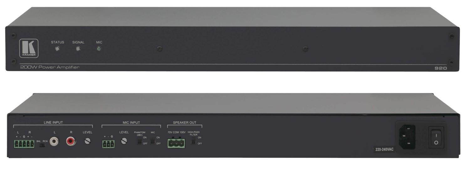 Kramer - 920  Amplifiers/Mixer Amps