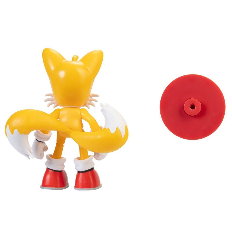 Sonic 4" Figure Modern Tails with Star Spring Wave 4
