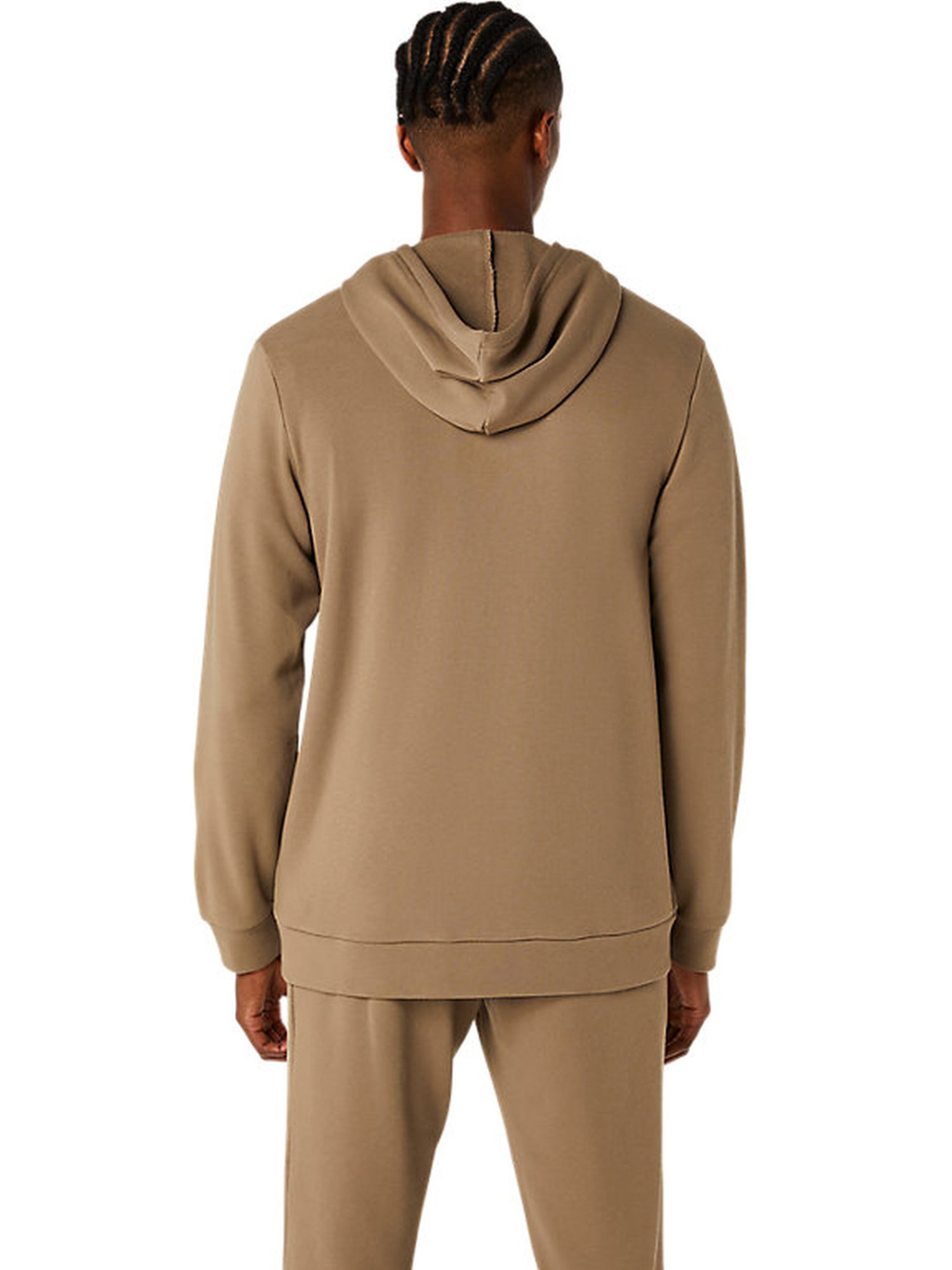 Asics Brown Regular Fit Sports Hoodie