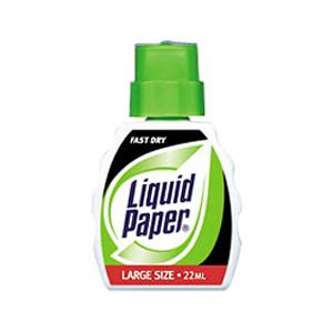 Paper Mate Liquid Paper Fast Dry Correction Fluid