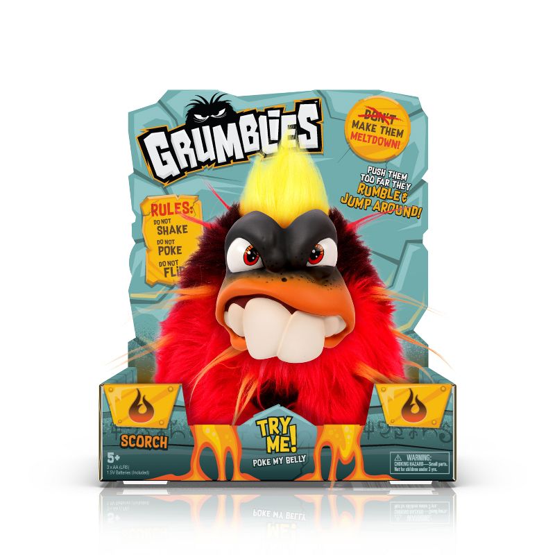 Grumblies Scorch Action Figure