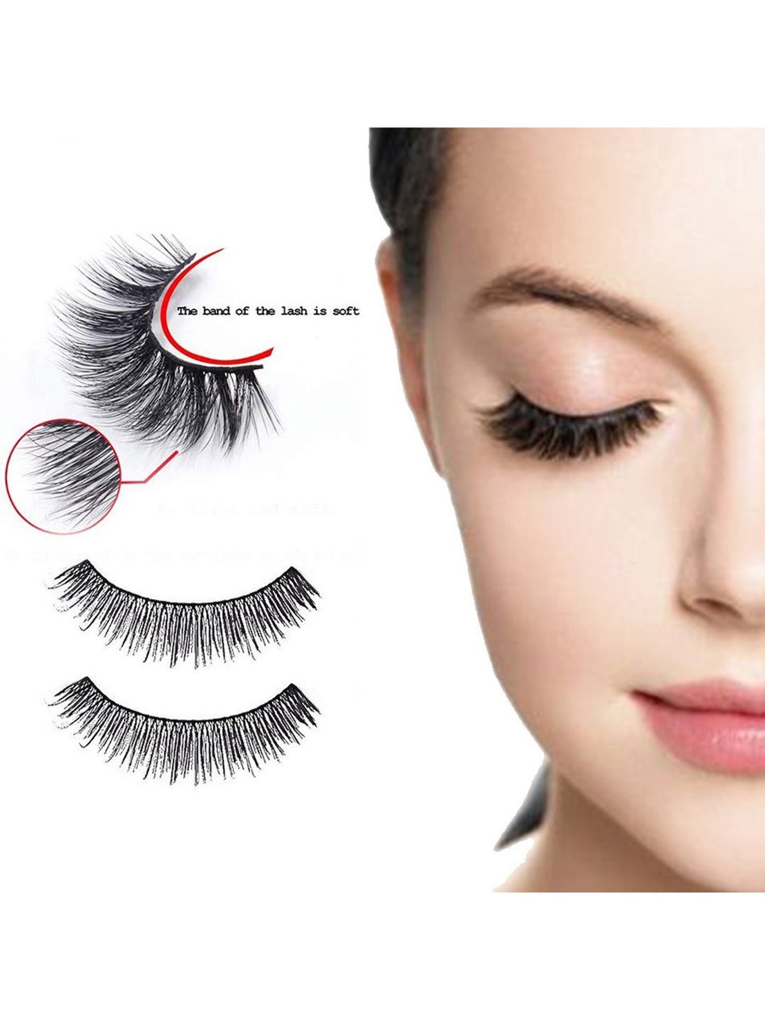 Beautiliss Professional False Eyelashes - 53