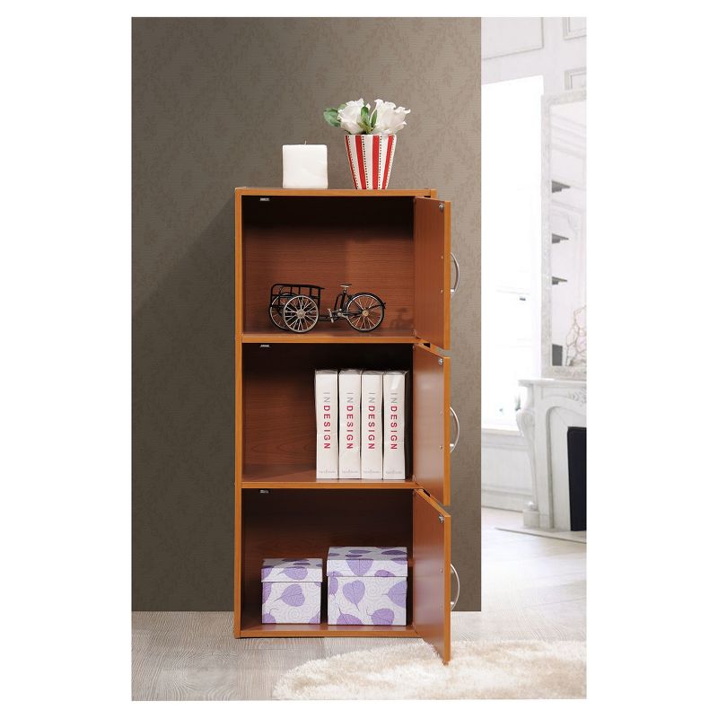 Storage Cabinet Mahogany - Hodedah Import