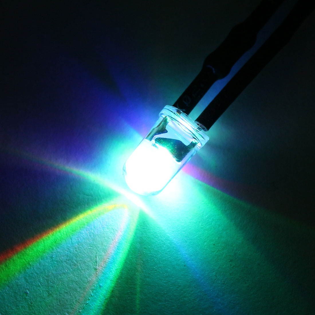 Prewired LED Light , DC 24V 20mA - 5mm Slow Flashing Pre-Wired Round Top Bulb Lamp for DIY Boat Parties