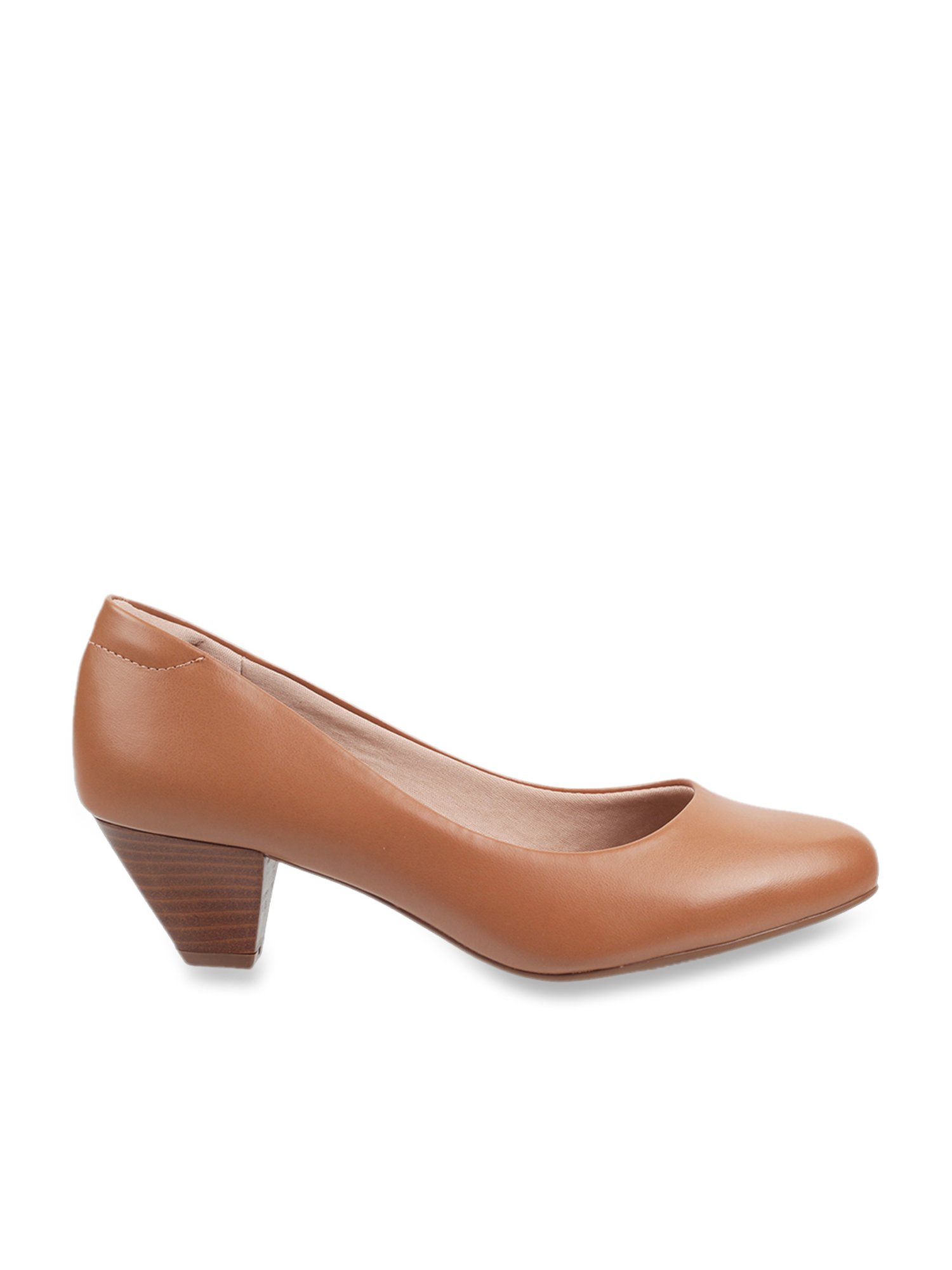 J. Fontini by Mochi Women's Tan Formal Pumps