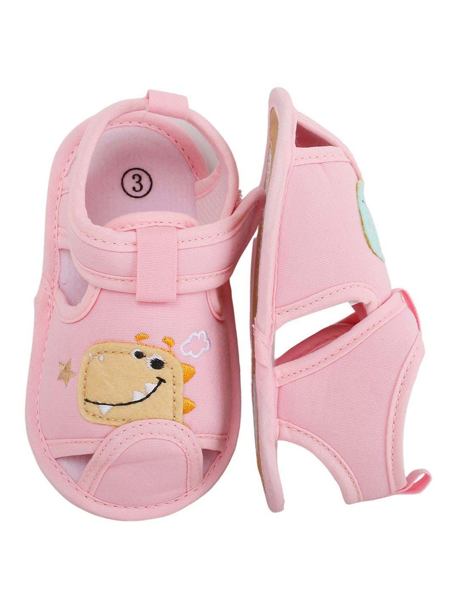 Baby Moo Kids Pink Casual Sandals