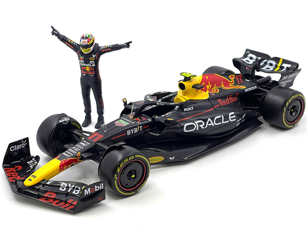 Red Bull Racing RB19 #1 Max Verstappen "Oracle" Winner F1 Formula One "Italian GP" (2023) with Driver Limited Edition to 160 pieces Worldwide 1/18 Diecast Model Car by Minichamps
