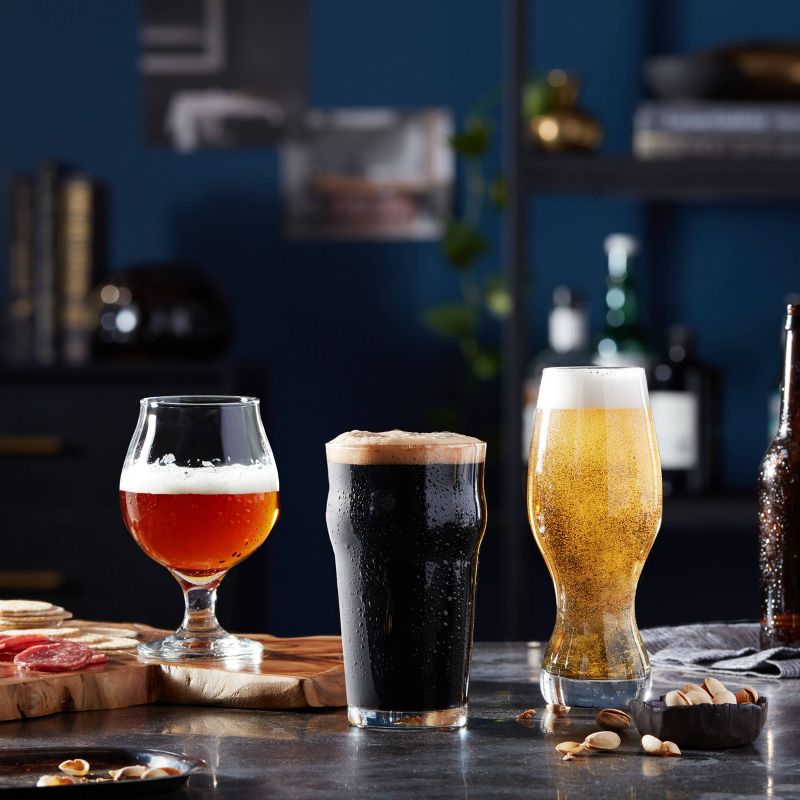 Just Funky Teenage Mutant Ninja Turtles Pizza Party 16oz Pint Glass 4-Pack