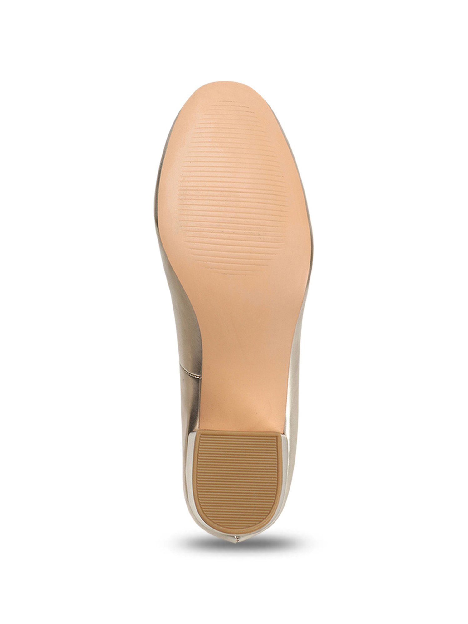 Carlton London Women's Gold Casual Pumps