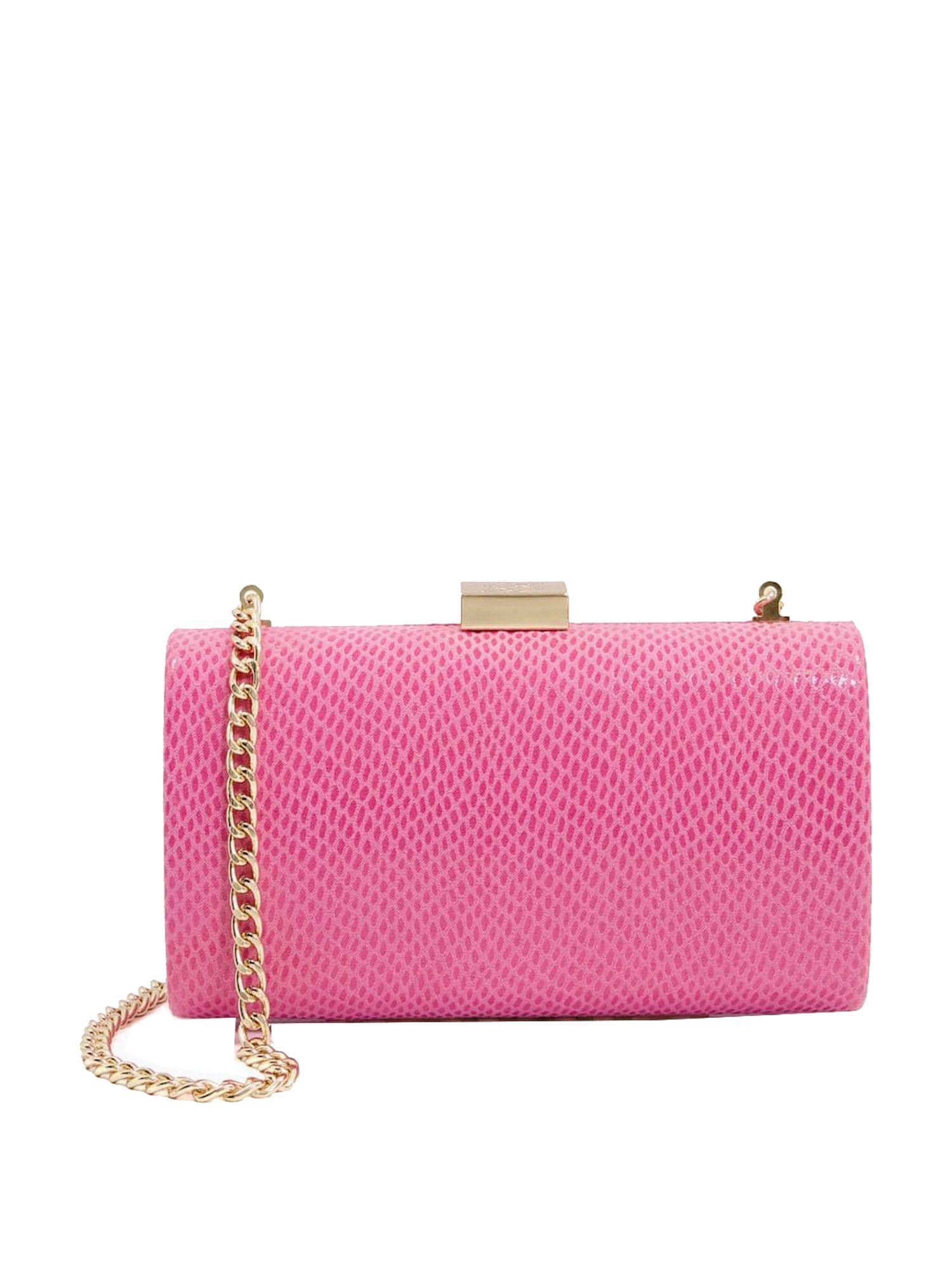 DUNE LONDON Pink Synthetic Clutch