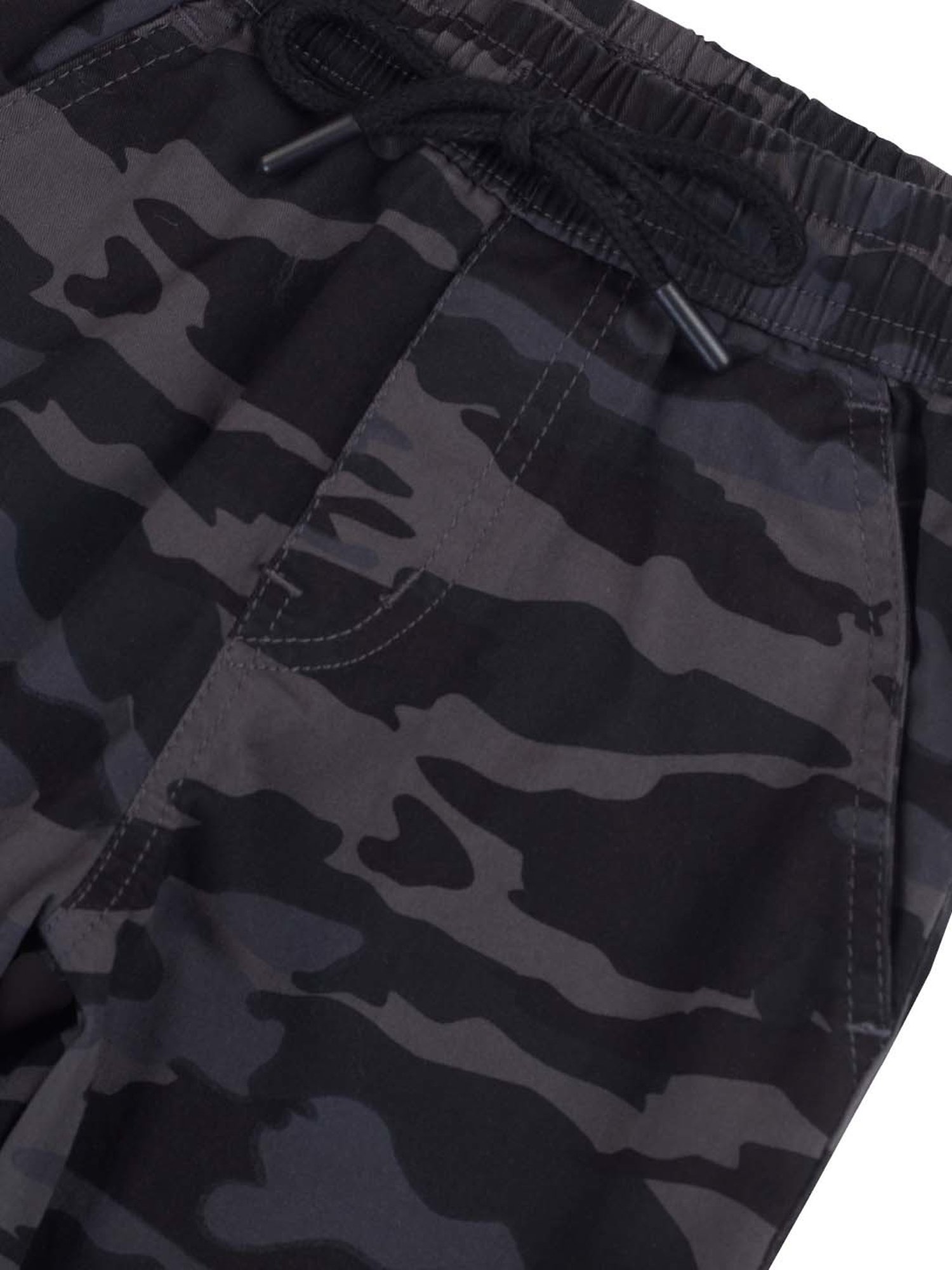 Gini & Jony Boys Grey Camouflage Trousers