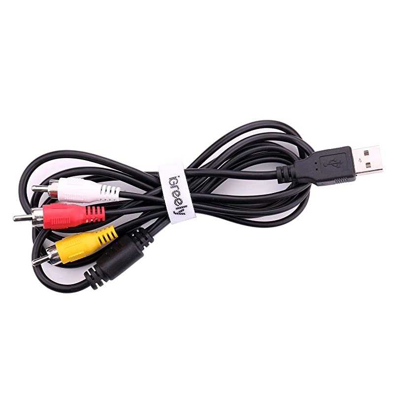 USB to 3RCA Cable  15m USB Male to 3 RCA Male Jack Splitter Audio Video AV Composite Adapter Cable for TVMacPC