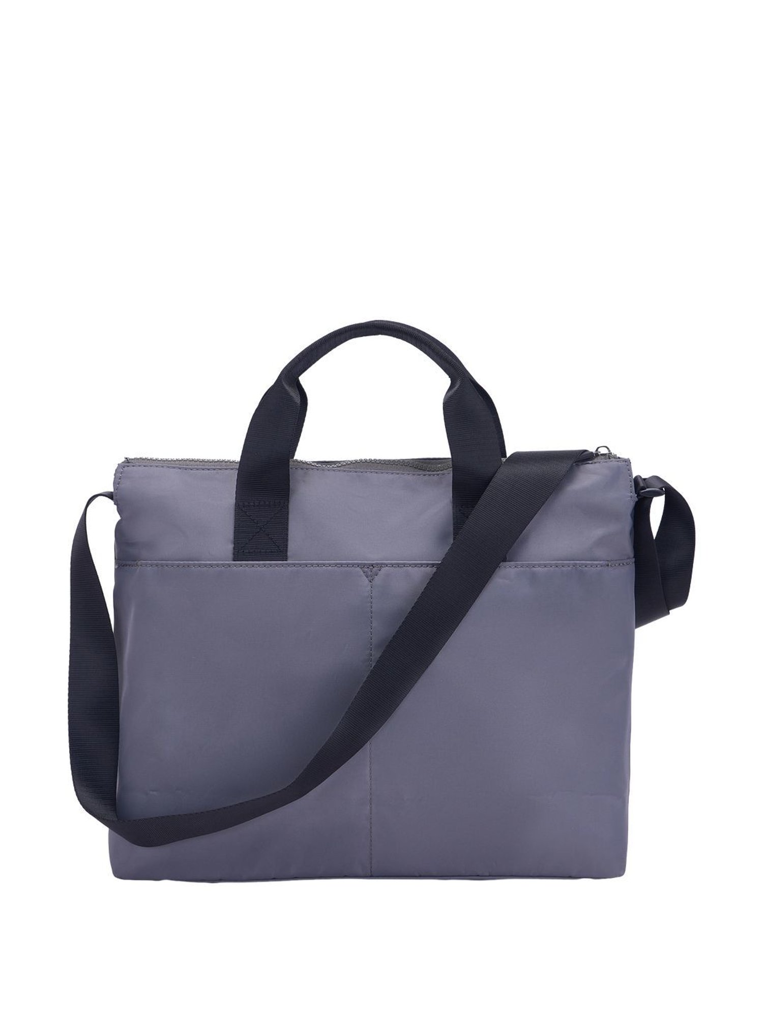 Nautica Grey Solid Medium Handbag