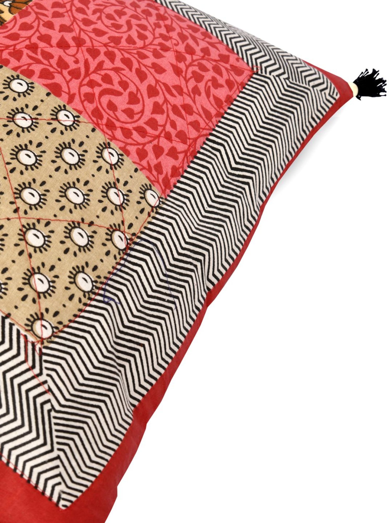 Living Roots Multicolor Cotton Cushion Covers - Set of 5