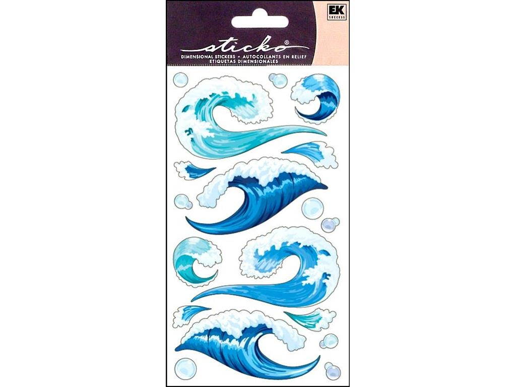 Sticko Classic Stickers-Tsunami