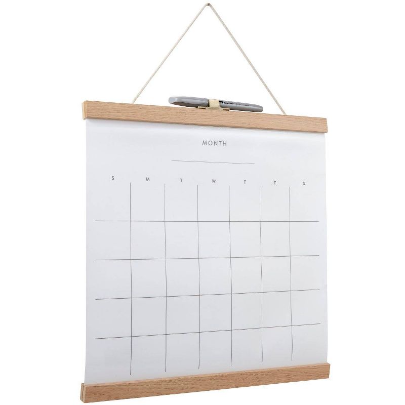 14"x14" Dry Erase Monthly Wall Calendar with Marker - Quartet