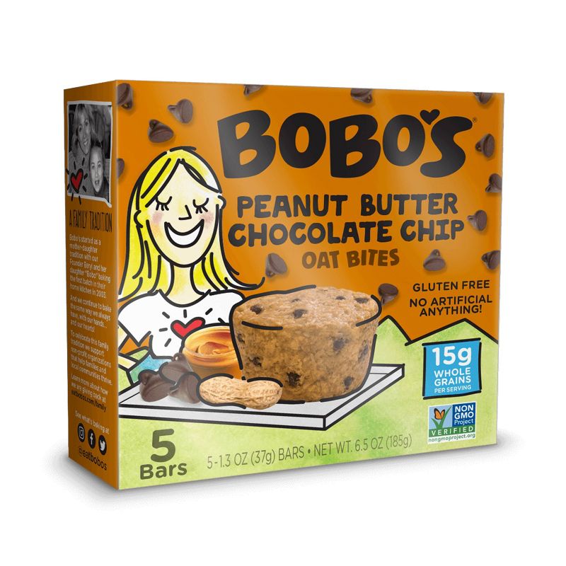 Bobo's Peanut Butter Chocolate Chip Bites- 6.5oz