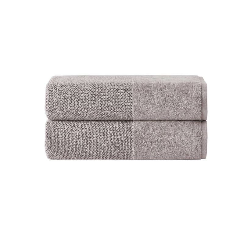 2pc Incanto Turkish Cotton Bath Sheet Set Beige - Enchante Home