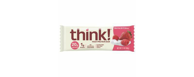 think! High Protein Berries & Cream Bars - 5ct