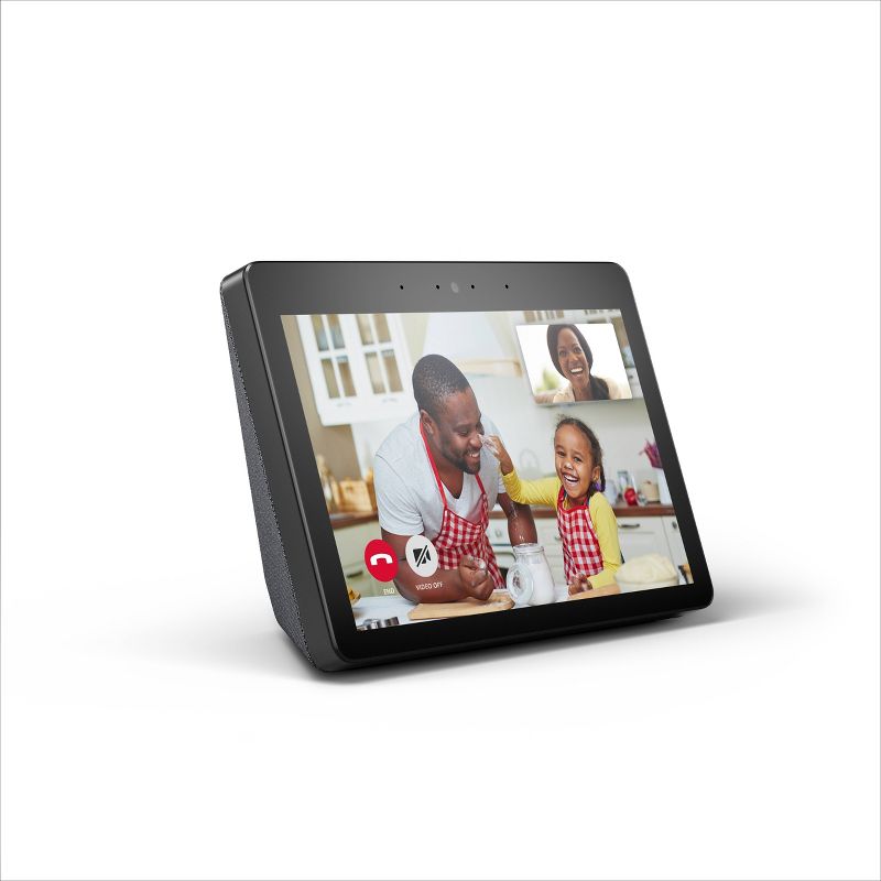 Amazon Echo Show (2nd Generation) Alexa-enabled Bluetooth Speaker with 10" Screen - Charcoal