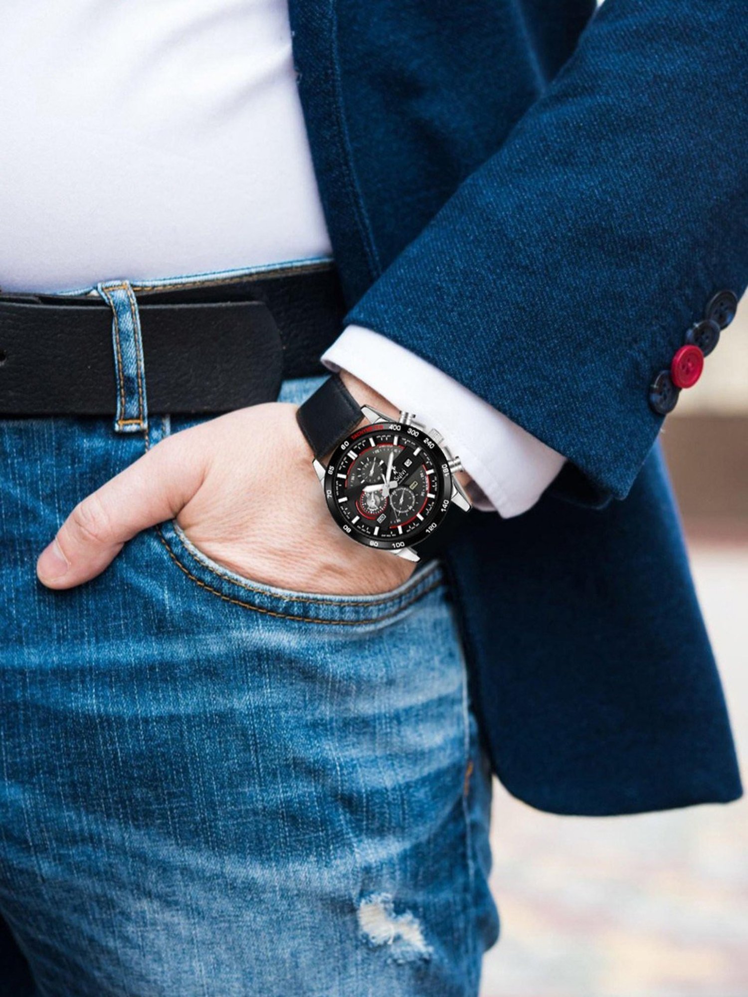 Sylvi EFR556-TIMEGRAPHER Chronograph Watch for Men