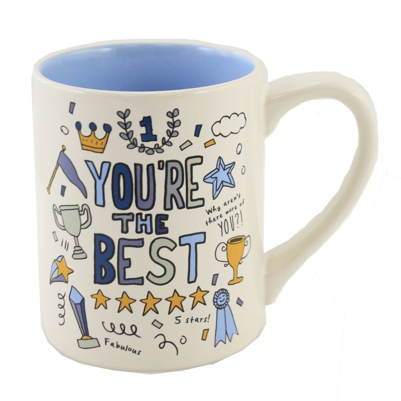 Tabletop 4.0" You're The Best Mug Simply Mud Enesco  -  Drinkware