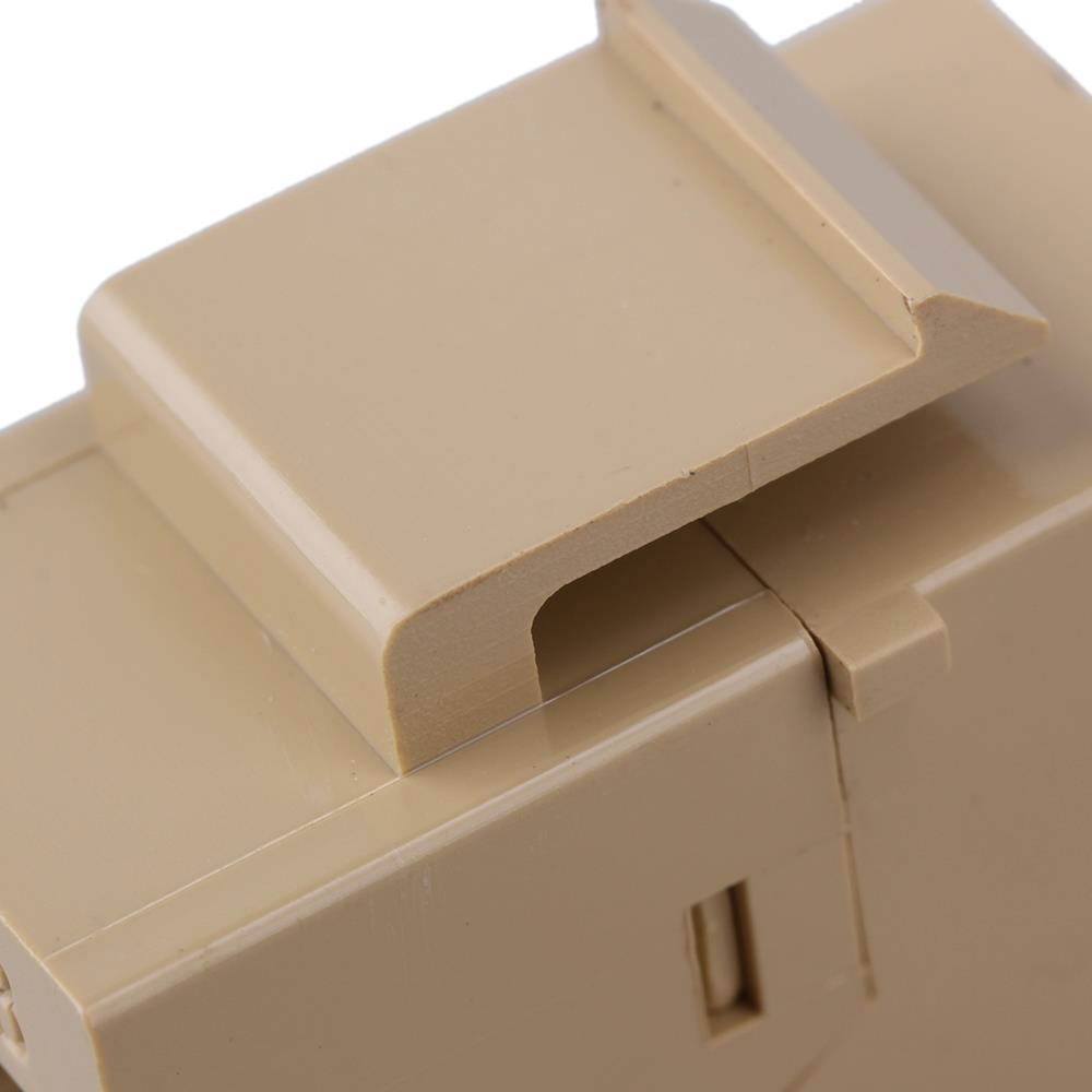 5 x Cat3 RJ45 Ethernet Inline Jack Coupler With Keystone Latch Female to Female