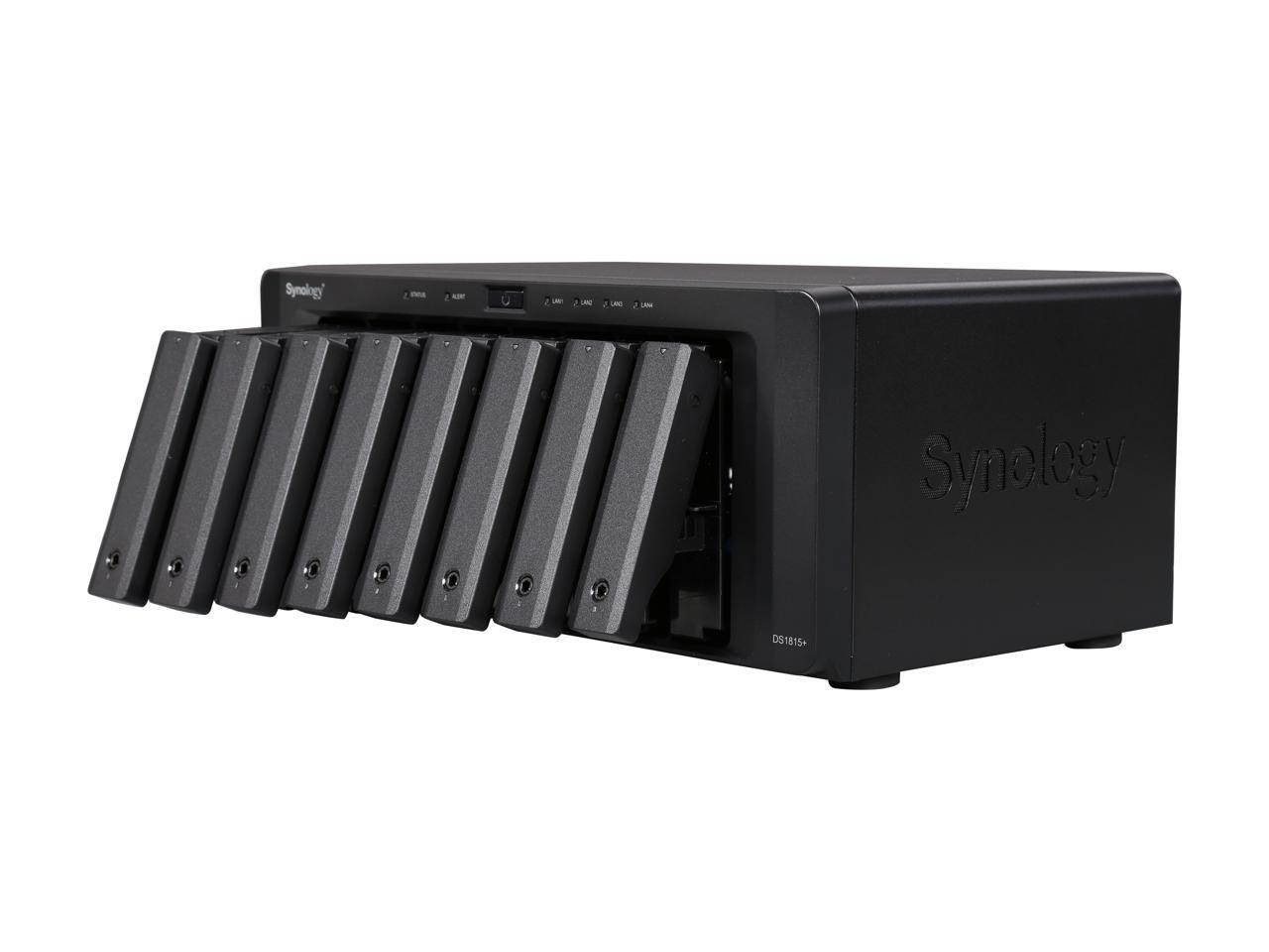 Synology DS1815+ Diskless Network Attached Storage Server (NAS)