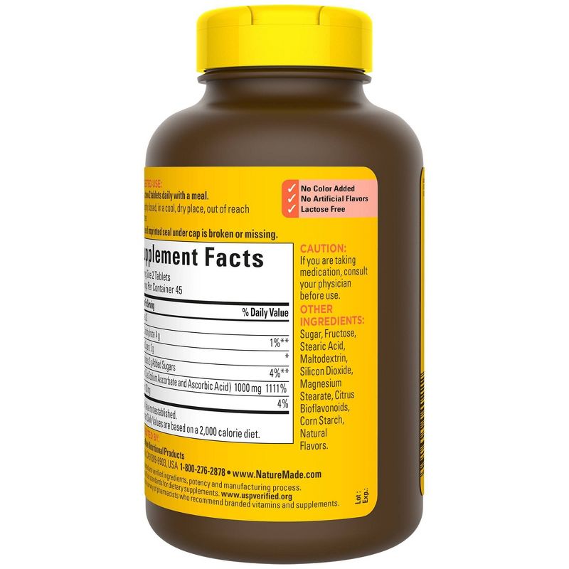 Nature Made Chewable C 1000mg Tablets - 90ct