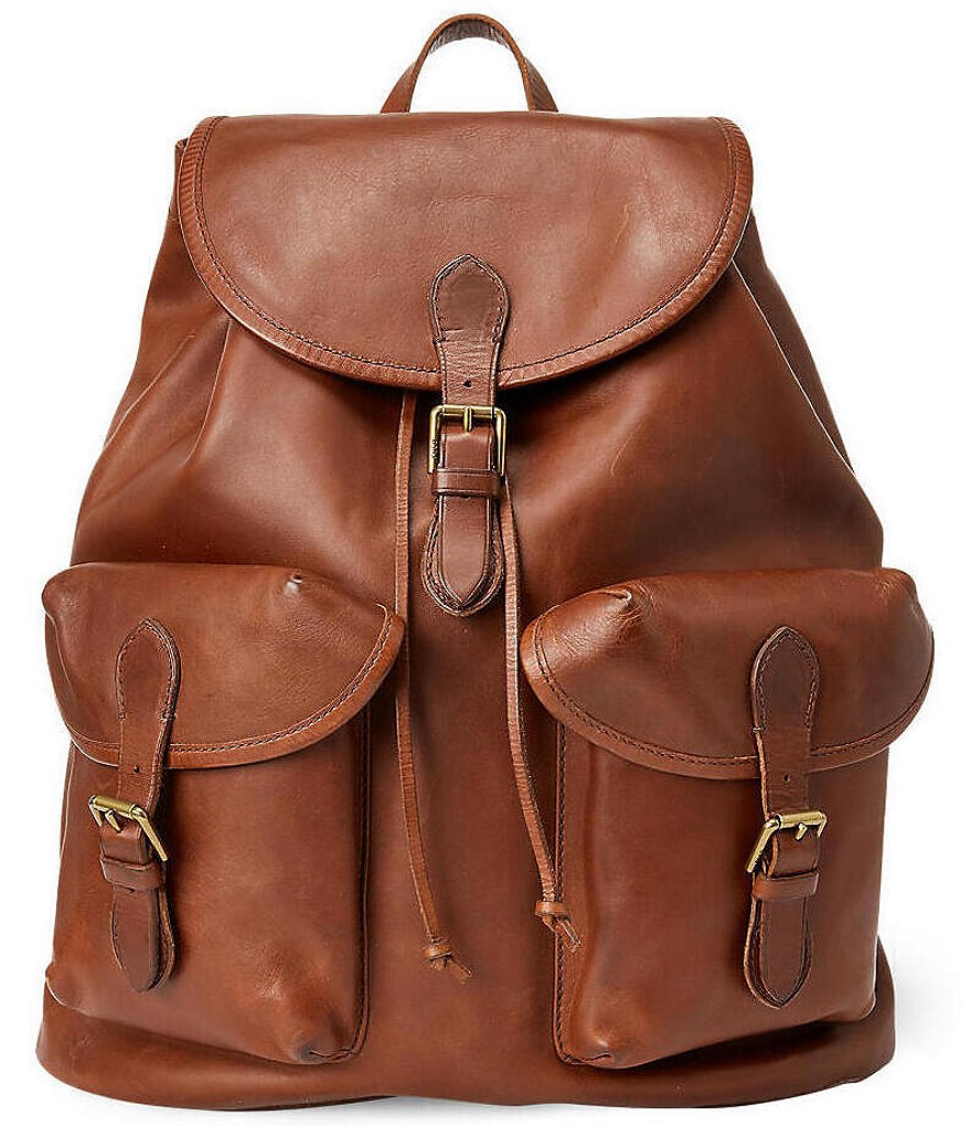 Polo Ralph Lauren Heritage Leather Backpack