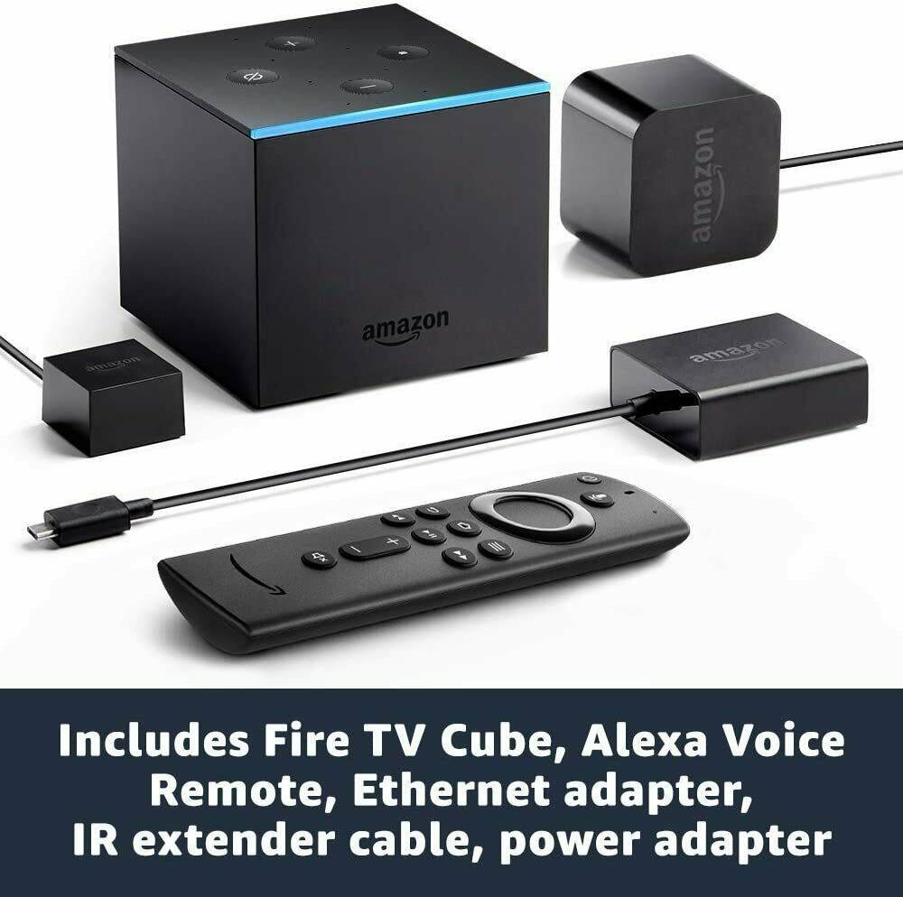 Amazon Fire TV Cube 4K Ultra Media Player 4K Ultra HD & Alexa Smart Assistant