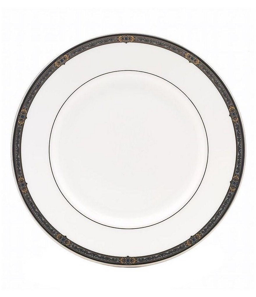 Lenox Artemis Floral Platinum Bone China Accent Salad Plate