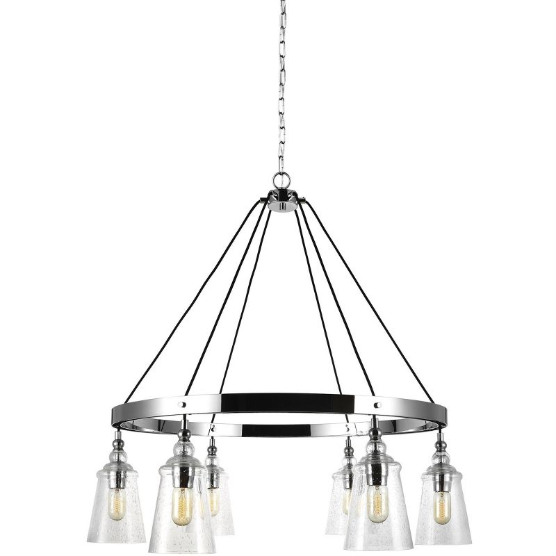 Generation Lighting Loras 6 light Chrome Chandelier F3170/6CH