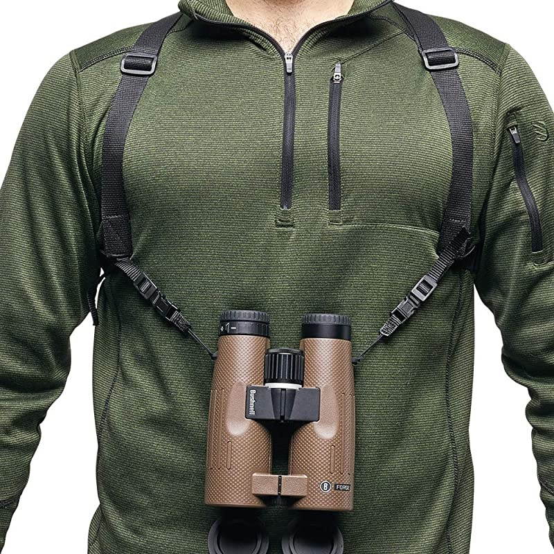 Binoculars Harness, Fits Most Models_BASFHARN, Black, One Size