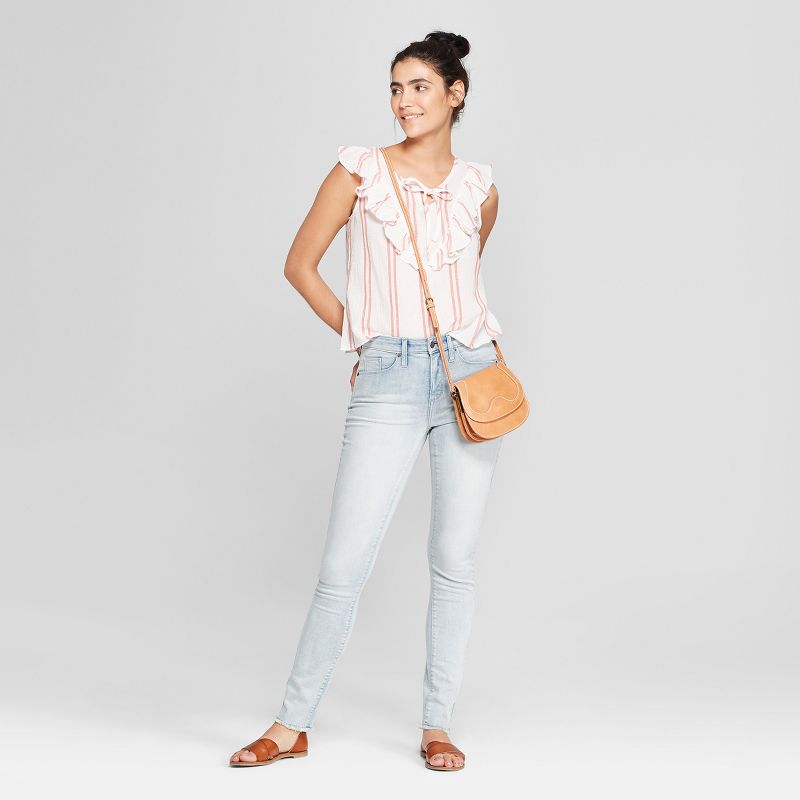 Women's High-Rise Skinny Jeans - Universal Thread™ Light Wash 00 Long