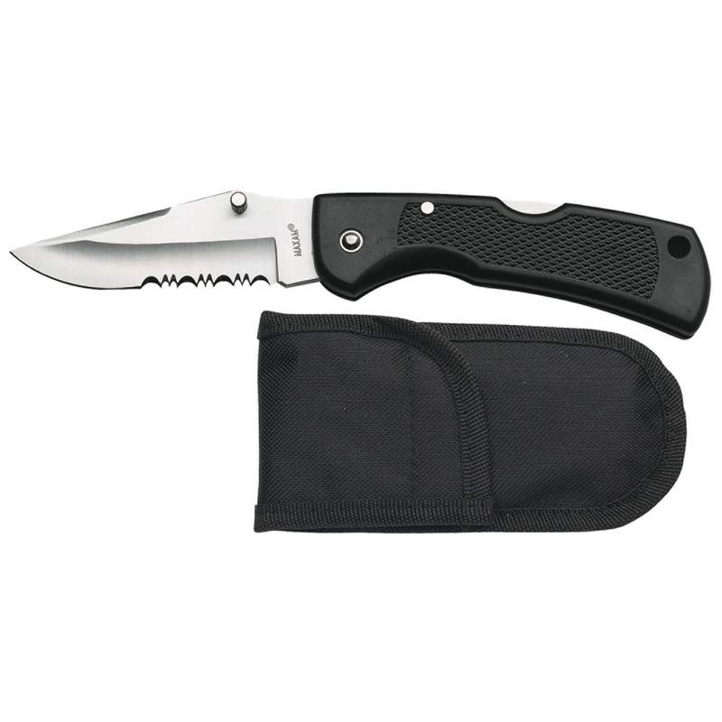 Maxam® "The Rock" Extra Heavy-Duty Lockback Knife