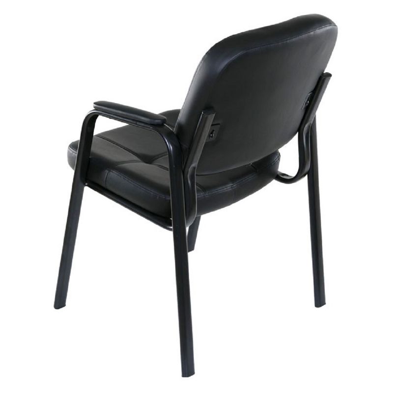 Basics Guest Reception Chair Black - OneSpace