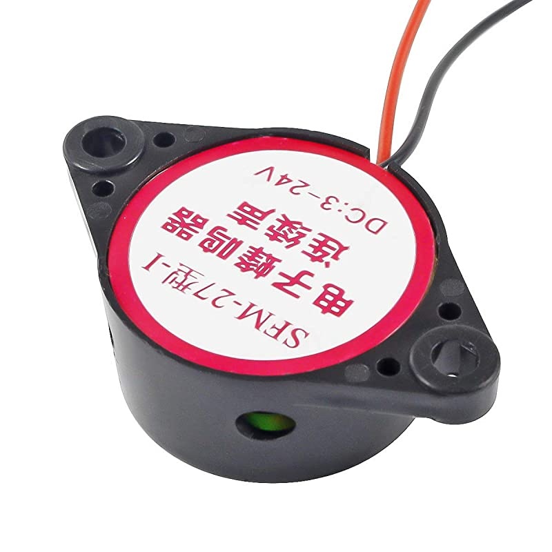 Active Piezo Electric Buzzer Alarm DC 324V Electronic Buzzer Alarm Sounder Continuous Beep 10Pcs