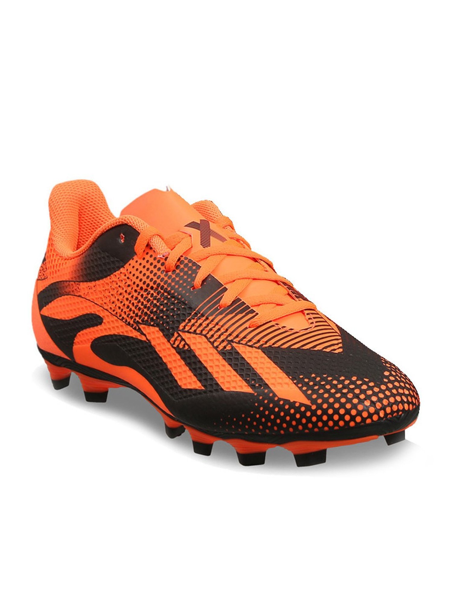 Adidas Men's X SPEEDPORTAL MESSI.4 FxG Orange Football Shoes