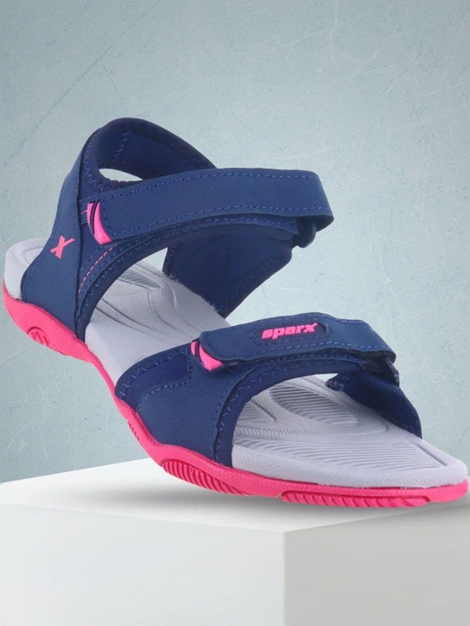 Sparx Women's Navy Floater Sandals