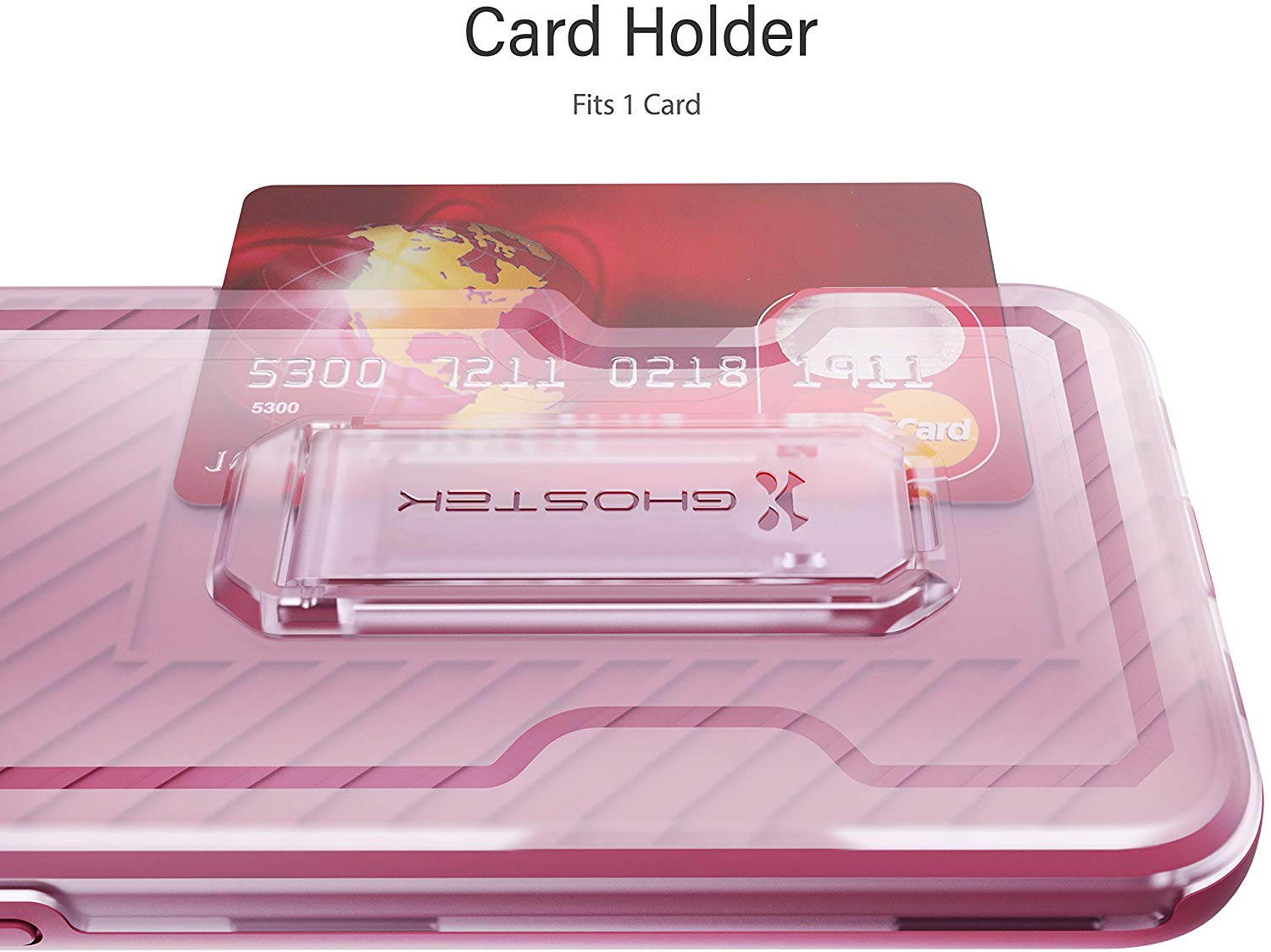 Ghostek Iron Armor Belt Clip iPhone 11 Holster Case with Kickstand and Card Holder Slot Slim Shockproof Design Heavy Duty Protection Wireless Charging Compatible 2019 iPhone 11 (6.1 Inch) - (Blue)